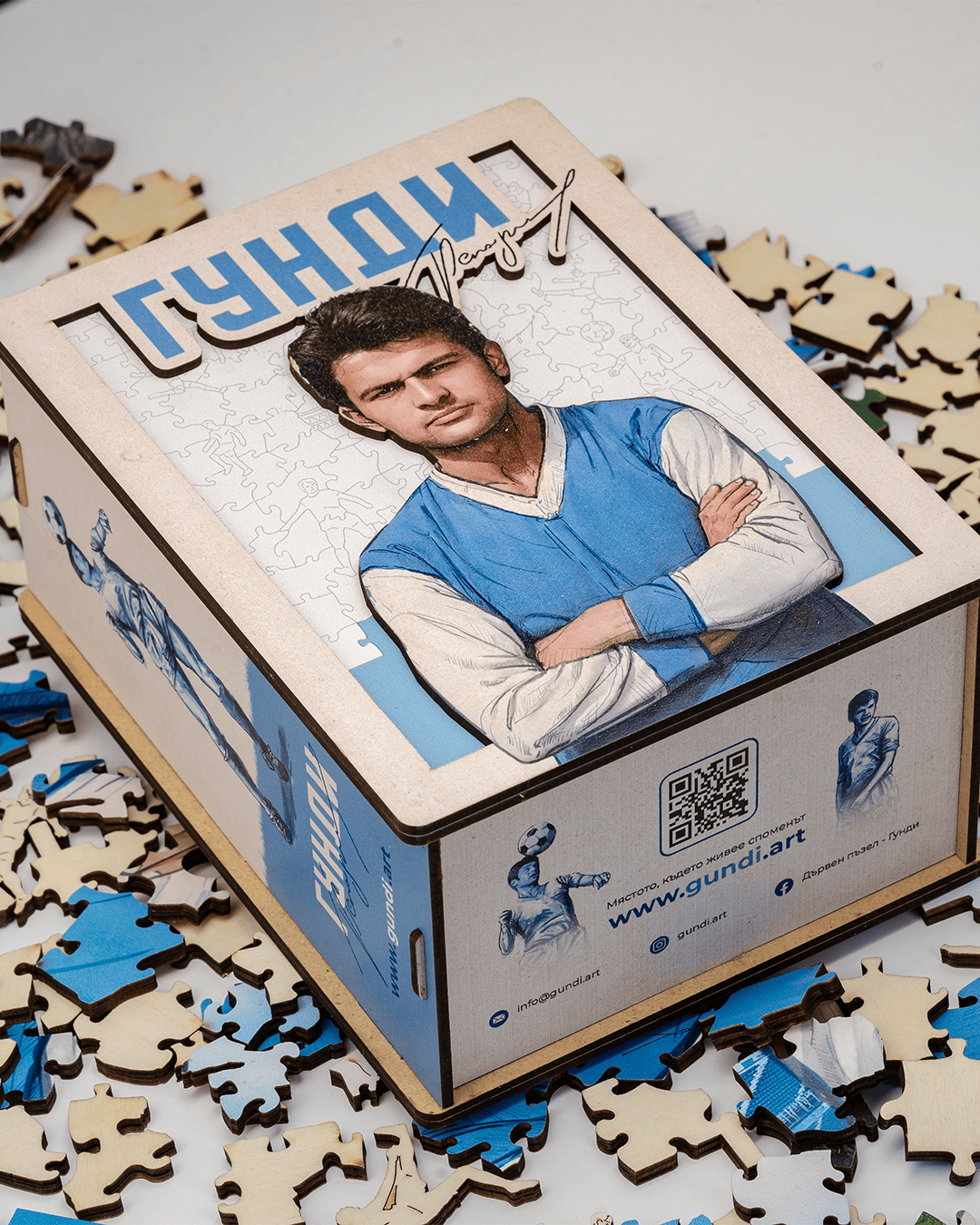 Дървен пъзел "Гунди" - Лимитирано колекционерско издание